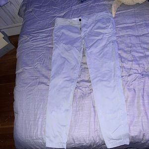 Hollister Skinny gray Chino pants 33x32 advanced stretch